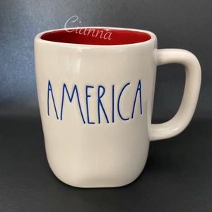 Rae Dunn America Mug